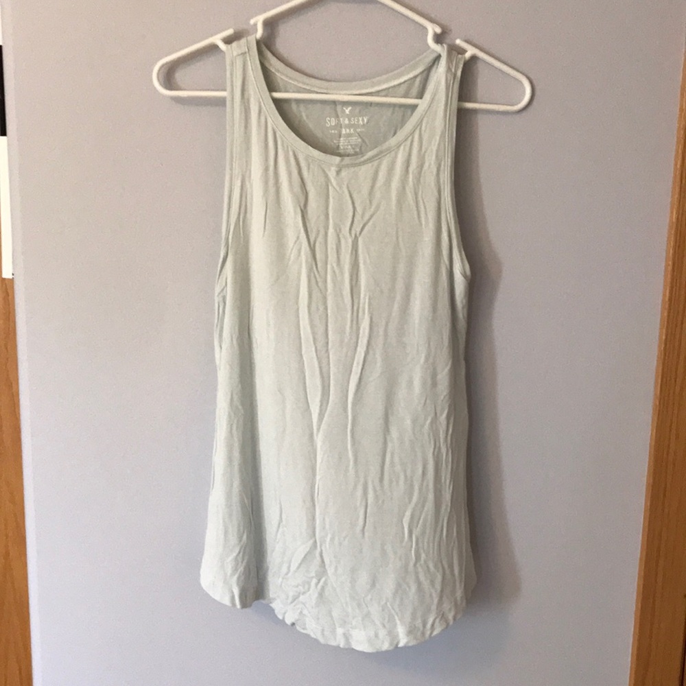 Light baby blue tank